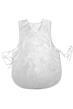 Накидка Флай из шелка 67х82 см, однотонная белая