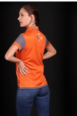 Поло Стар женская из ники с полной запечаткой