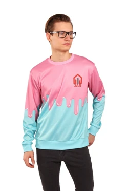 Свитшот Гарри унисекс из адидаса с полной запечаткой "Jar"