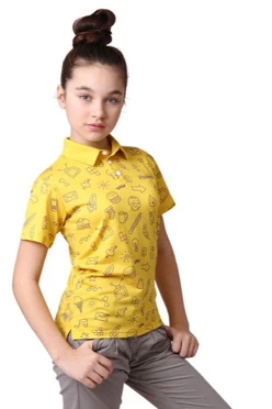 Поло Стар детская из примы с полной запечаткой