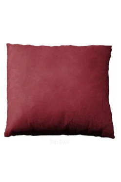 Подушка из спанбонда 40х40 см (холлофайбер), однотонная бордовая