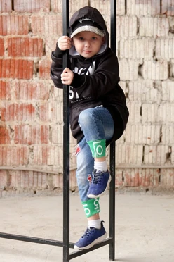 Худи Томми детский из адидаса с полной запечаткой "Hon-stor"