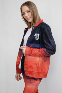 Спортивный костюм Кэнди женский из адидаса с полной запечаткой