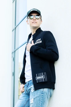 Толстовка Томас из футера унисекс, однотонная "404 Eror"