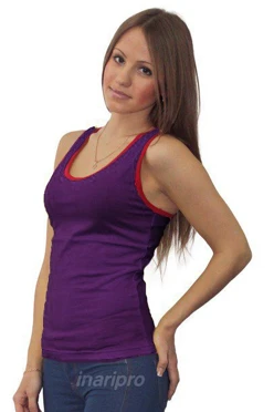 Майка Спорт женская, однотонная фиолетовая