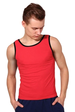 Майка Спорт унисекс, однотонная розовая