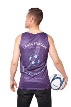 Майка Берри унисекс с полной запечаткой "Lanck Telecom"