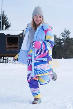 Костюм Гонг на синтепоне унисекс, с полной запечаткой "Nort star"