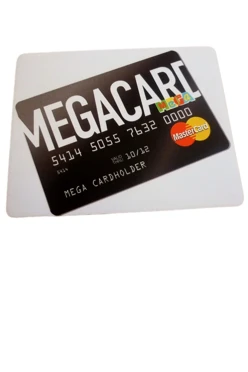 Коврик для мыши прямоугольный 3 мм, с полной запечаткой "Megacard"