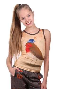 Майка Берри детская с полной запечаткой