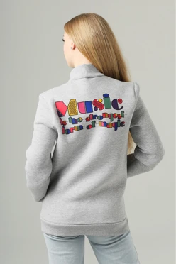 Толстовка Томас из футера унисекс, однотонная