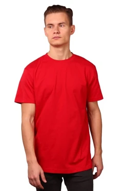 Футболка Классик унисекс (Stanсolor), однотонная красная