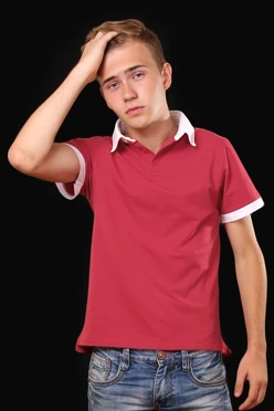 Поло Найт унисекс, комбинированная розовая