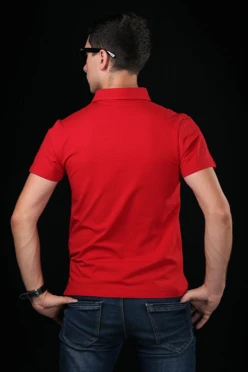 Поло Декстер унисекс однотонная