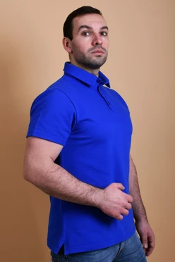 Поло Тейлор унисекс однотонная "Play com"