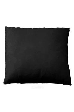 Подушка из спанбонда 40х40 см (холлофайбер), однотонная чёрная