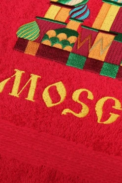 Полотенце махровое 50х90 см (Ituma), однотонное  "Moscow"