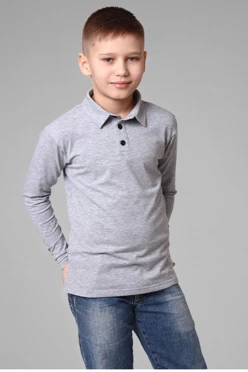 Лонгслив Декстер Плюс детский однотонный