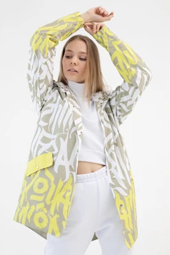 Дождевик Энерджи унисекс с полной запечаткой