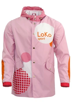 Дождевик Энерджи унисекс с полной запечаткой "Сircles"