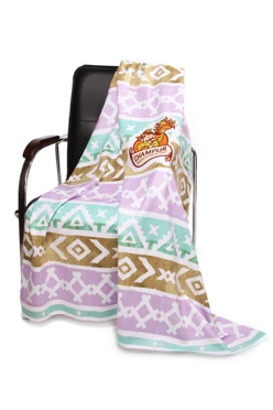 Плед Палитра флисовый 120х150 см (двухсторонний), с полной запечаткой "CHAMPUR"