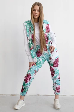 Спортивный костюм Кэнди женский из адидаса с полной запечаткой