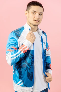 Толстовка Алекс унисекс из адидаса с полной запечаткой "PS90"