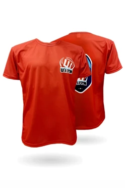 Футболка Гэлэкси унисекс из ложной сетки- 230 с полной запечаткой "Штурм"