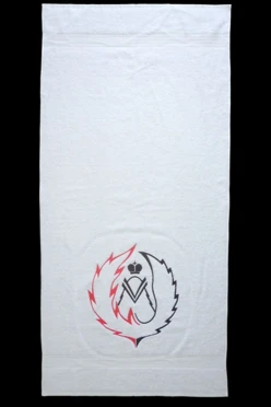 Полотенце махровое 40х70 см (Ituma), однотонное "Герб"