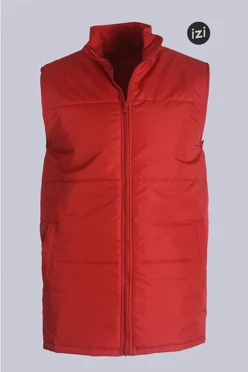 Жилет Оливер на синтепоне со стежкой унисекс, однотонный