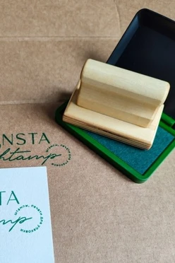 Индивидуальный штамп 10х8 см