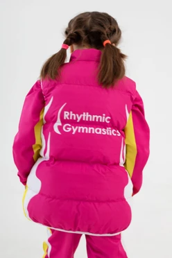 Жилет Морган Лайт с подкладом из лебяжьего пуха детский, с полной запечаткой