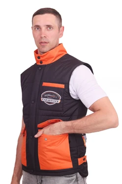 Жилет Хайк на синтепоне унисекс, с полной запечаткой