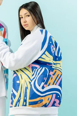 Толстовка Оскар из футера унисекс, с частичной запечаткой "Buran"