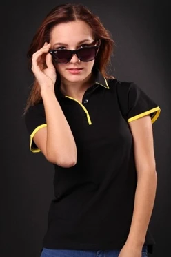 Поло Лайн женская комбинированная "KEEN"