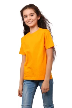 Футболка Премиум детская (Modern), однотонная жёлтая