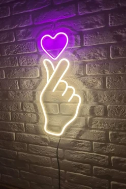 Светильник дизайнерский неоновый "Щелчок"