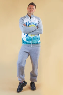 Спортивный костюм Кроссфит из футера унисекс, с частичной запечаткой "Hawaii"