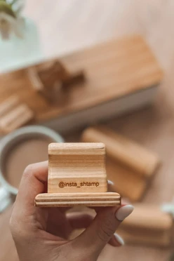 Индивидуальный штамп 9х5 см