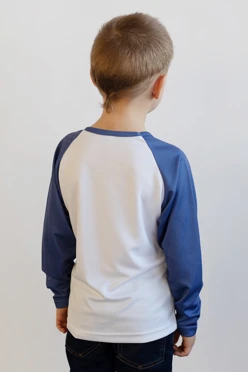 Лонгслив Спэйс Плюс детский из примы с полной запечаткой