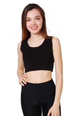 Майка Спорт Мини женская однотонная