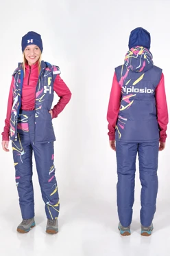 Костюм Маден на синтепоне, с полной запечаткой