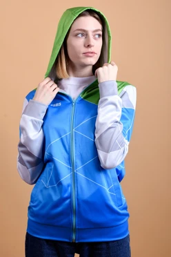 Балахон Ронни унисекс из адидаса с полной запечаткой "Reams"