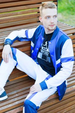 Спортивный костюм Кэнди унисекс из адидаса с полной запечаткой