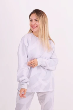 Толстовка Ноя унисекс из футера с начесом с полной запечаткой