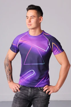 Футболка Спарк унисекс из ники с полной запечаткой