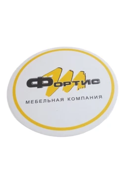 Коврик для мыши круглый 3 мм, с полной запечаткой "Фортис"
