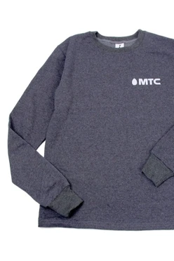 Толстовка Классика из футера унисекс, однотонная "МТС"