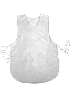 Накидка Флай из шелка 54х82 см, однотонная белая