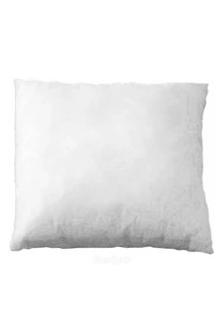Подушка из спанбонда 40х40 см (холлофайбер), однотонная белая